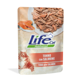 CAT LIFECAT BUSTA 70GR TONNO SALMONE