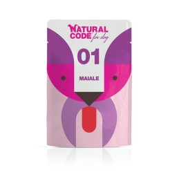 DOG NATURAL CODE BUSTA 300GR 01 MAIALE