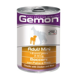 DOG GEMON BOCCONI 400GR POLLO LATT