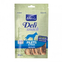 DOG SNACK LIFE FILETTI ESSICCATO 100GR PESCE