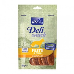 DOG SNACK LIFE FILETTI ESSICCATO 100GR POLLO