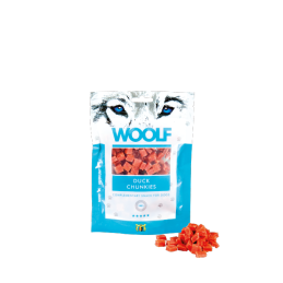 DOG SNACK WOOLF 100GR BOCCONCINI DI ANATRA