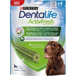 DOG SNACK PURINA DENTALIFE ACTIVFRESH 142GRLARGE