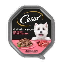 DOG CESAR 150GR MINI FILETS VITELLO E TACCHINO