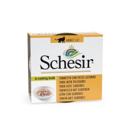 CAT SCHESIR 70GR BRODO TONNO E PESCE AZZURRO