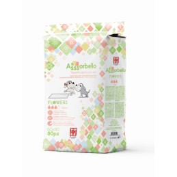 FALDONE ASSORBELLO 60X90 80PZ FLOWERS