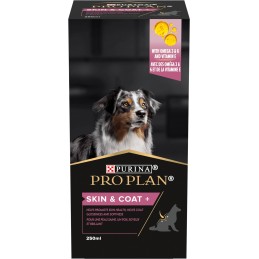 DOG PROPLAN SUPPLEMENT SKIN AND COAT 4X250 ML