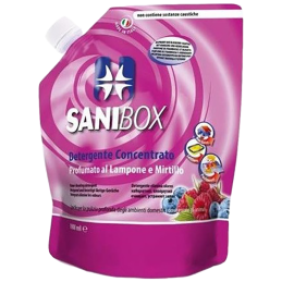 DISINFET SANIBOX 1000ML LAMPONE E MIRTILLO
