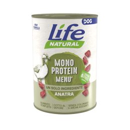 DOG LIFEDOG 400GR MONO ANATRA
