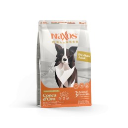 DOG NAXOS WELLNES ADULT 3KG MEDIUM CONCA D ORO