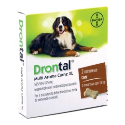 DRONTAL MULTI AROMA CARNE XL 2 CPR