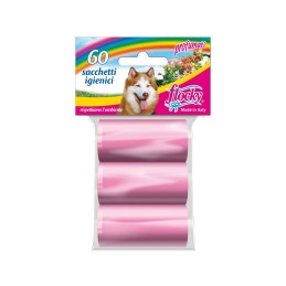 SACCHETTI IGIENICI FLOCKY 3X20 PZ.ROSA 016R