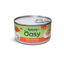 CAT OASY 150GR NATURY SOFT JELLY POLLO ZUCCA