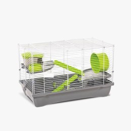 GABBIA PER CRICETI DUFFY CON ACCESSORI COLORI ASSORTITI