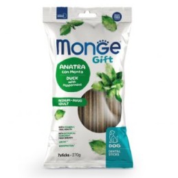 DOG SNACK MONGE DENTAL STICKS MEDIUM MAXI ANATRA M