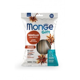 DOG SNACK MONGE DENTAL STICKS PUPPY MINI AGNELLO A