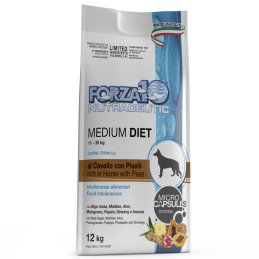 DOG FORZA10 DIET LOWGRAIN 12KG CAVALLO PISELLI
