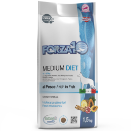 DOG FORZA10 DIET 12KG MEDIUM ADULT PESCE
